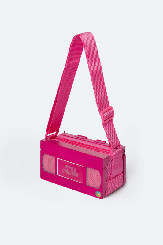 Fuchsia VHS Bag