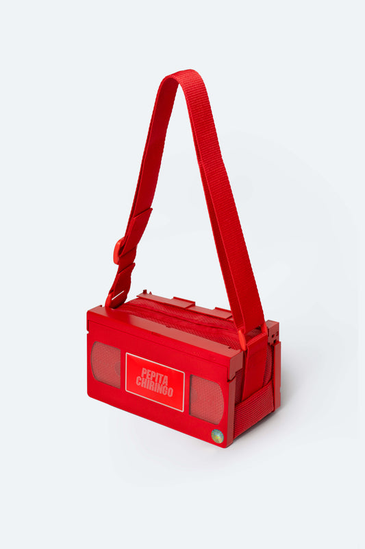 Red VHS Bag